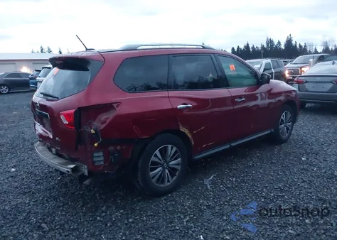 2017 Nissan Pathfinder Sl from USA, damaged, VIN 5N1DR2MN4HC606805